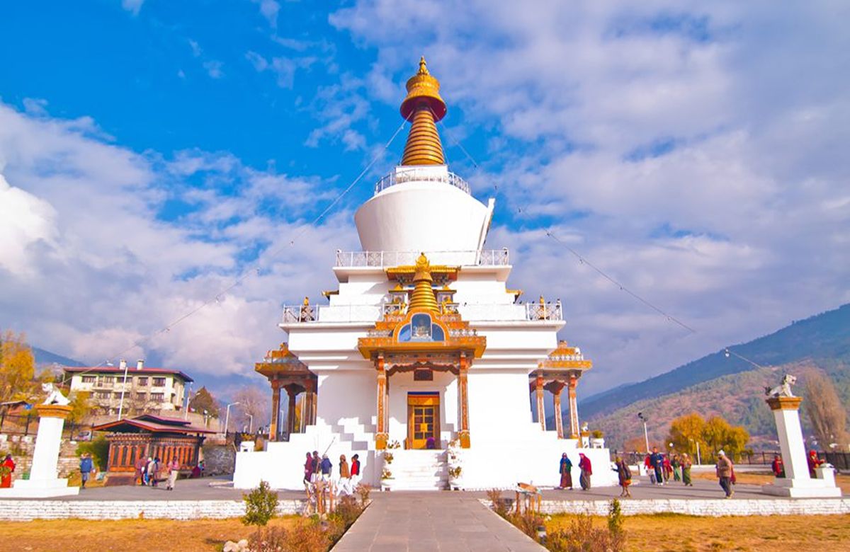 The National Memorial Chorten in Thimphu